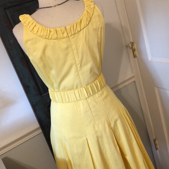 🌼 CALVIN KLEIN COTTON SATEEN SUMMER DRESS! - Picture 6 of 11